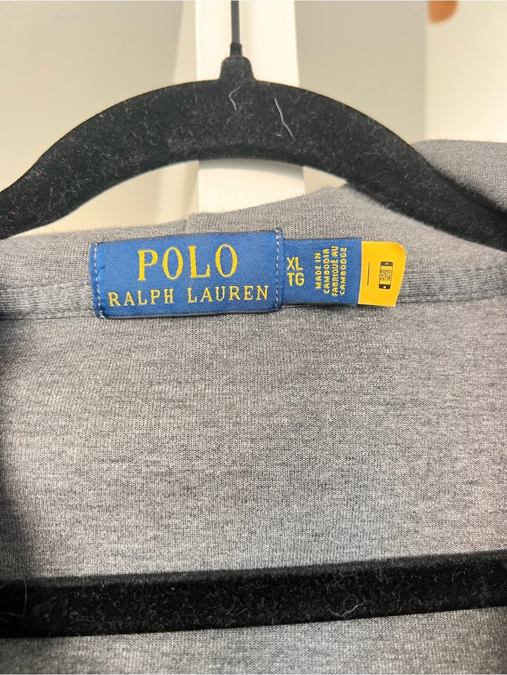 Polo Ralph Lauren Men's Zip Up Hoodie Sweatshirt Gray Size XL